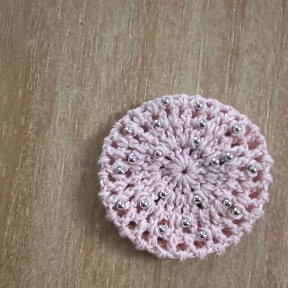 Ballerina bun hair cover.
